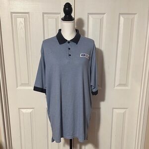 USPS Window Clerk Men’s Blue Polo Shirt